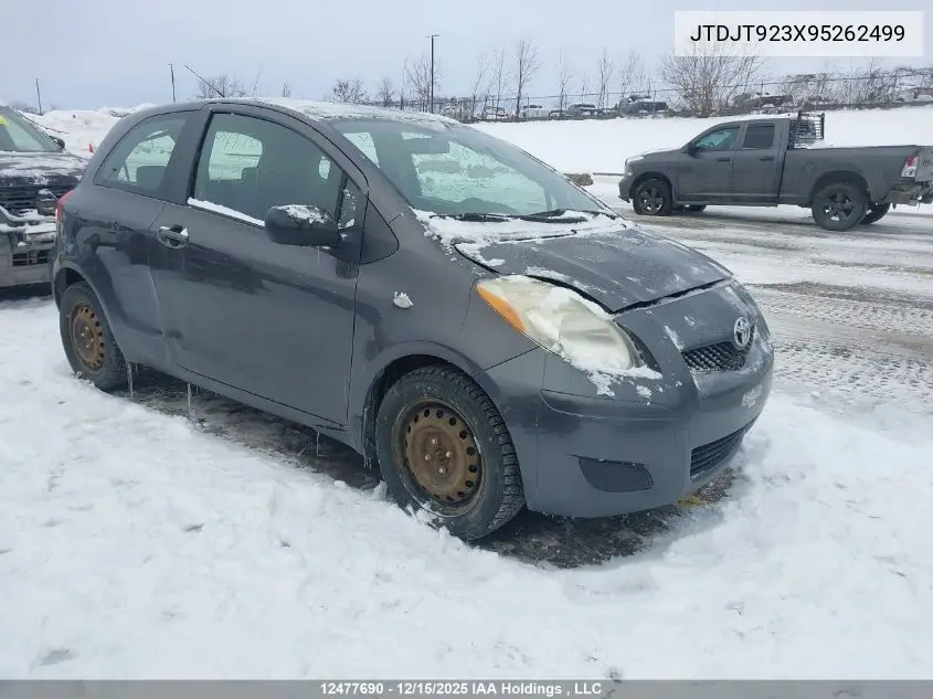 JTDJT923X95262499 2009 Toyota Yaris Ce/Rs