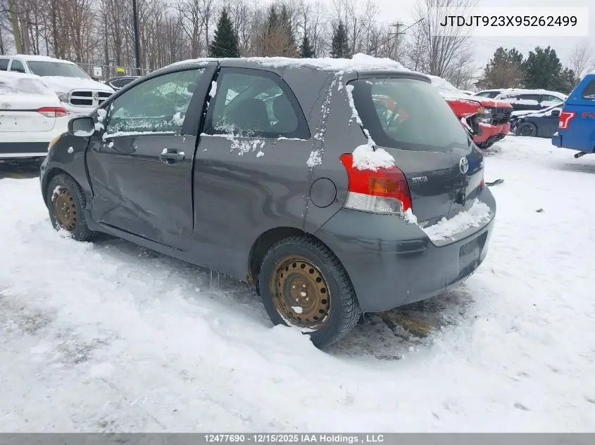 JTDJT923X95262499 2009 Toyota Yaris Ce/Rs