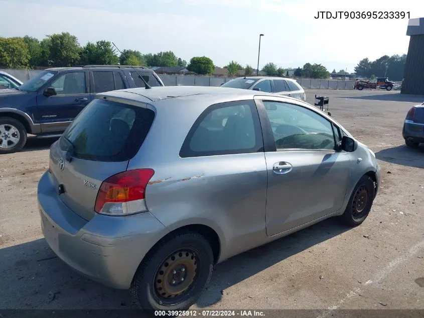 JTDJT903695233391 2009 Toyota Yaris