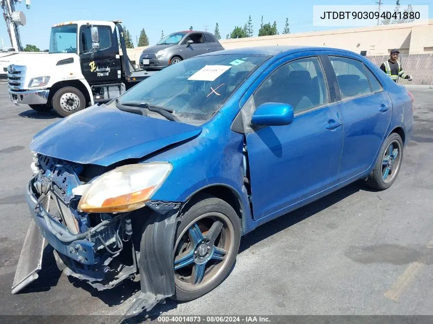 JTDBT903094041880 2009 Toyota Yaris