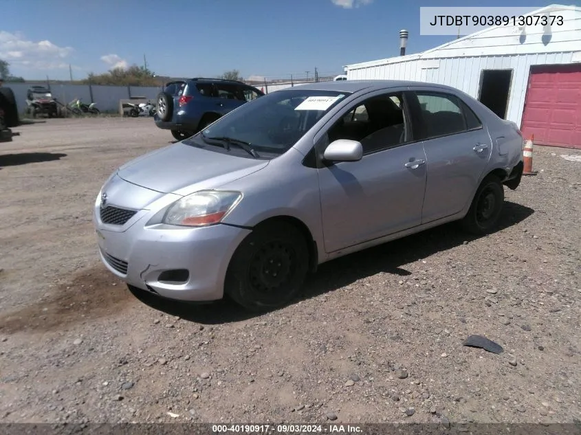 2009 Toyota Yaris VIN: JTDBT903891307373 Lot: 40190917