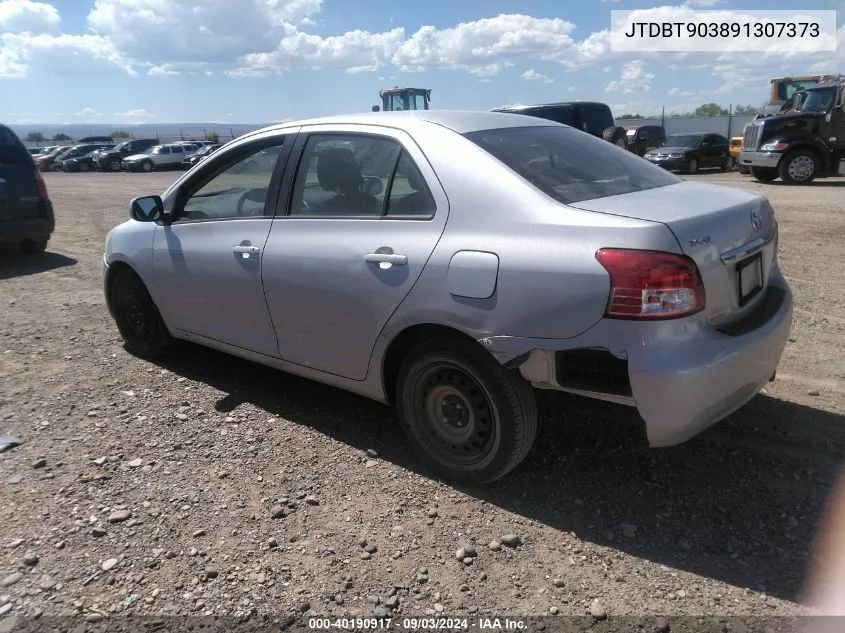 2009 Toyota Yaris VIN: JTDBT903891307373 Lot: 40190917