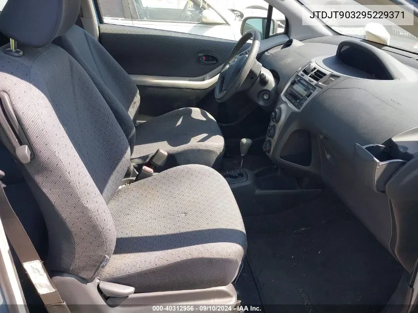 JTDJT903295229371 2009 Toyota Yaris