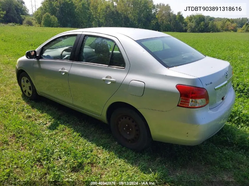 JTDBT903891318616 2009 Toyota Yaris