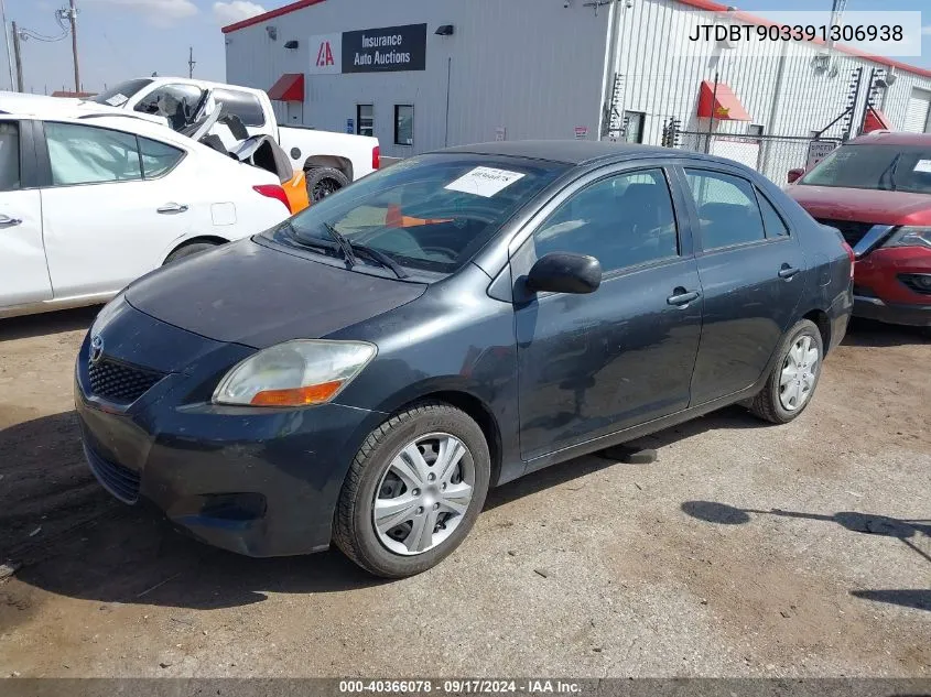 JTDBT903391306938 2009 Toyota Yaris