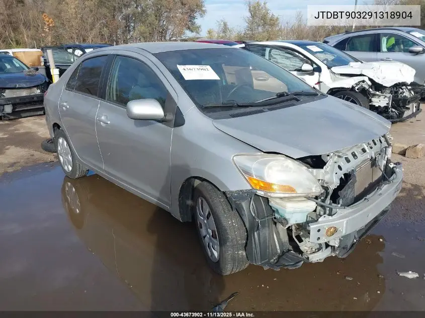 JTDBT903291318904 2009 Toyota Yaris