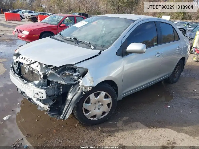 JTDBT903291318904 2009 Toyota Yaris