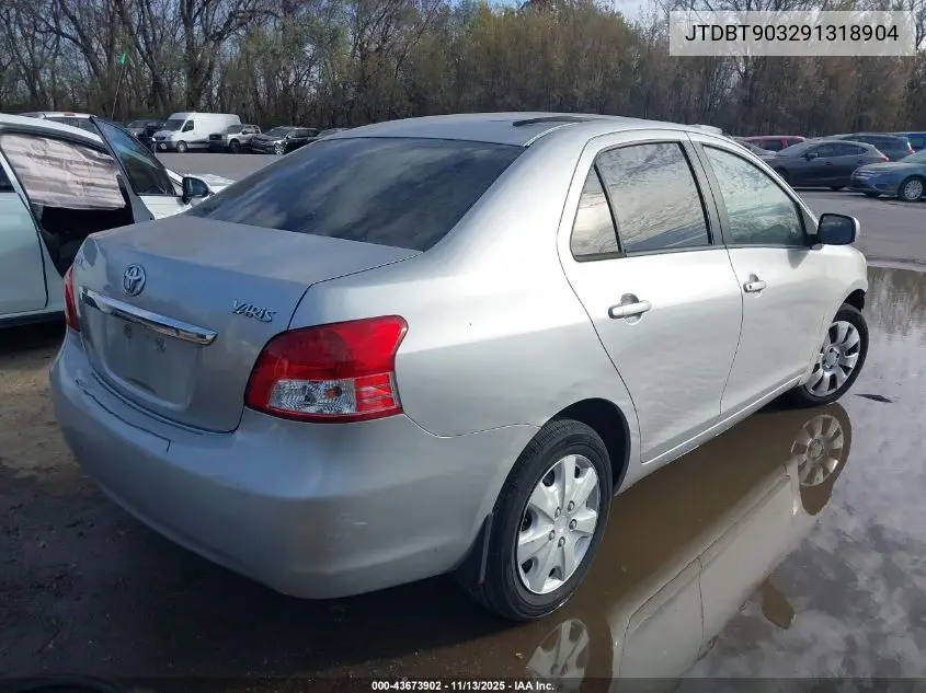 JTDBT903291318904 2009 Toyota Yaris