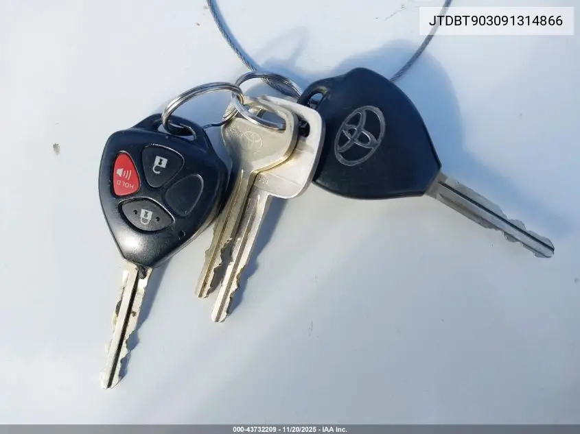 JTDBT903091314866 2009 Toyota Yaris