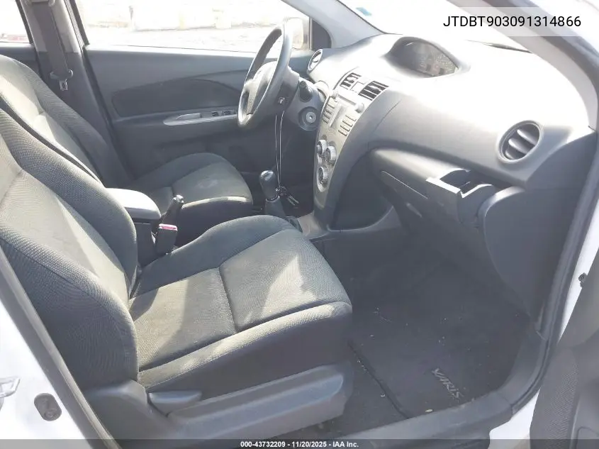 JTDBT903091314866 2009 Toyota Yaris