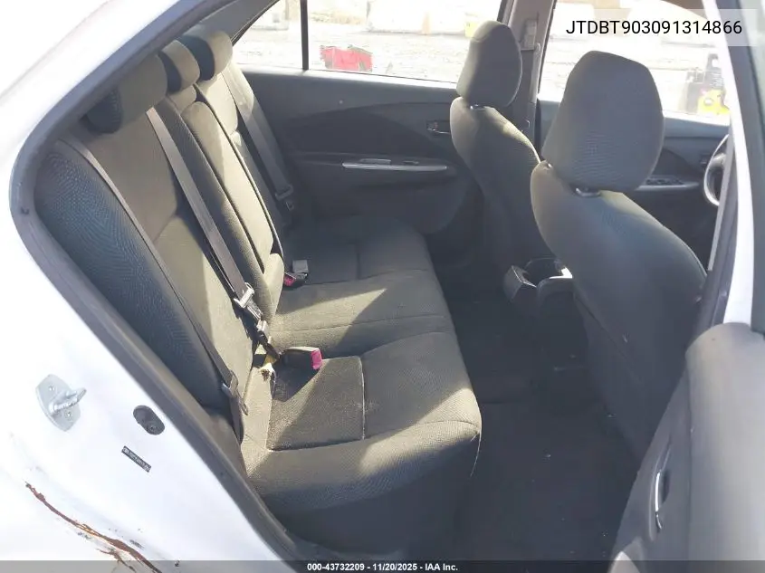JTDBT903091314866 2009 Toyota Yaris