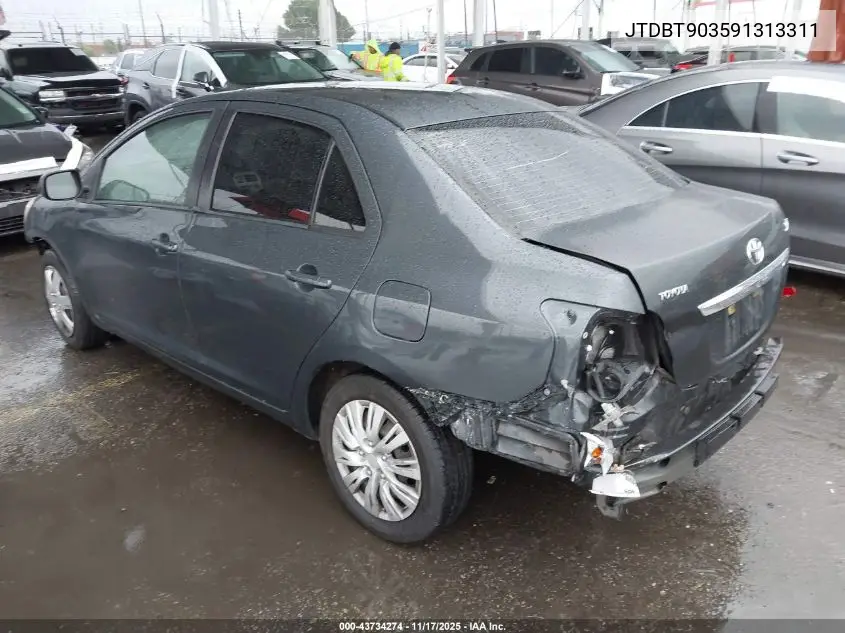 JTDBT903591313311 2009 Toyota Yaris