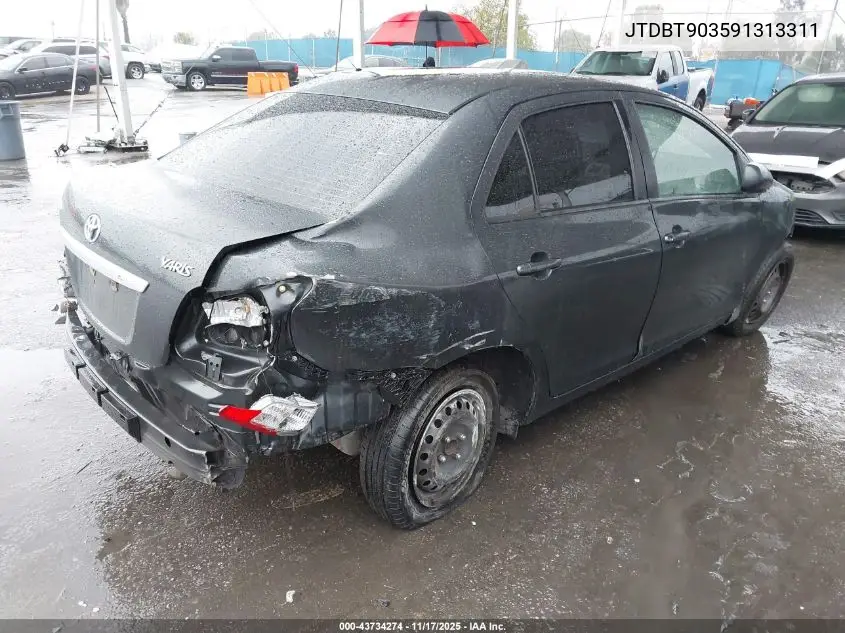 JTDBT903591313311 2009 Toyota Yaris