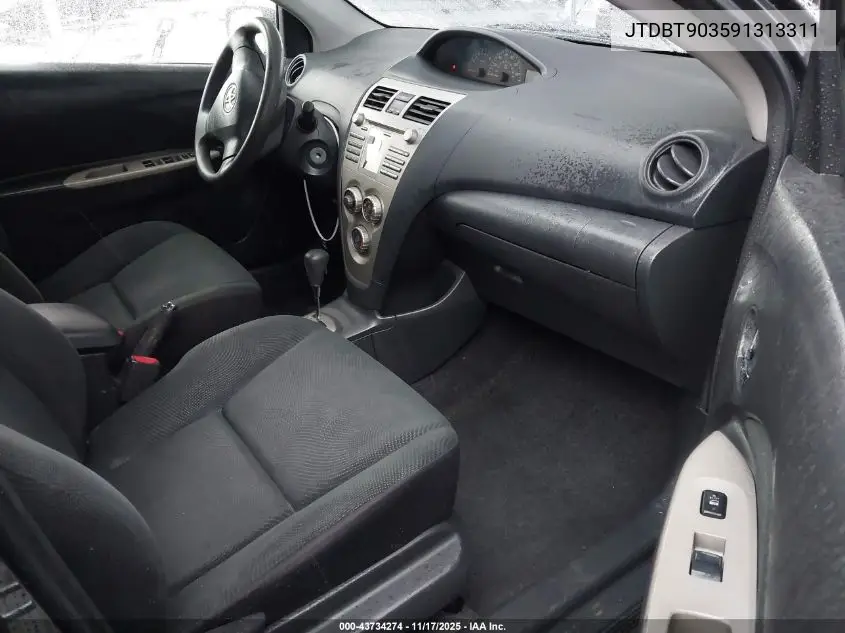 JTDBT903591313311 2009 Toyota Yaris