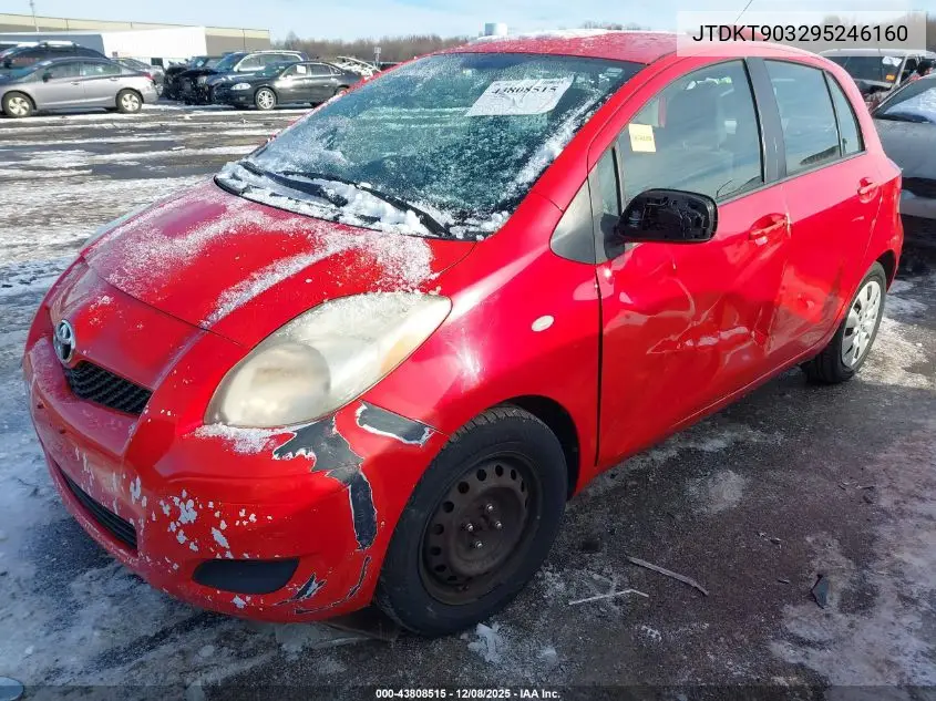 JTDKT903295246160 2009 Toyota Yaris