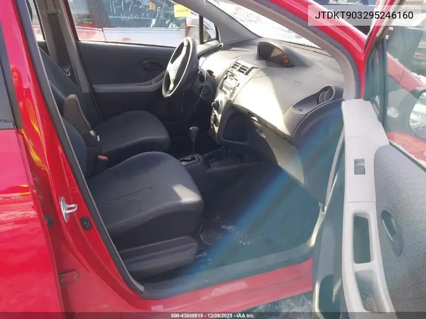JTDKT903295246160 2009 Toyota Yaris