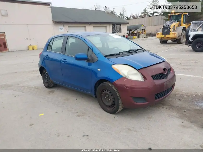 JTDKT903795258658 2009 Toyota Yaris