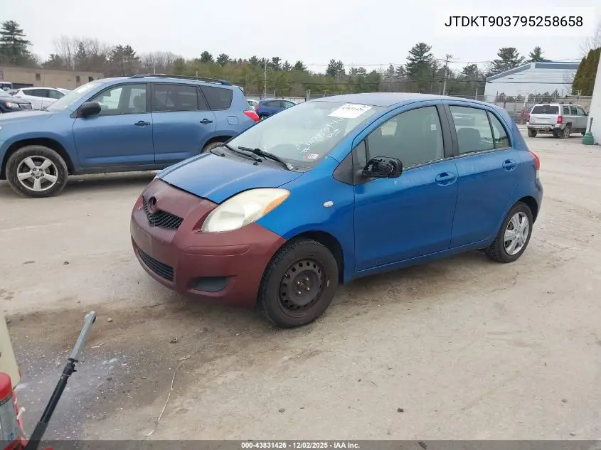 JTDKT903795258658 2009 Toyota Yaris