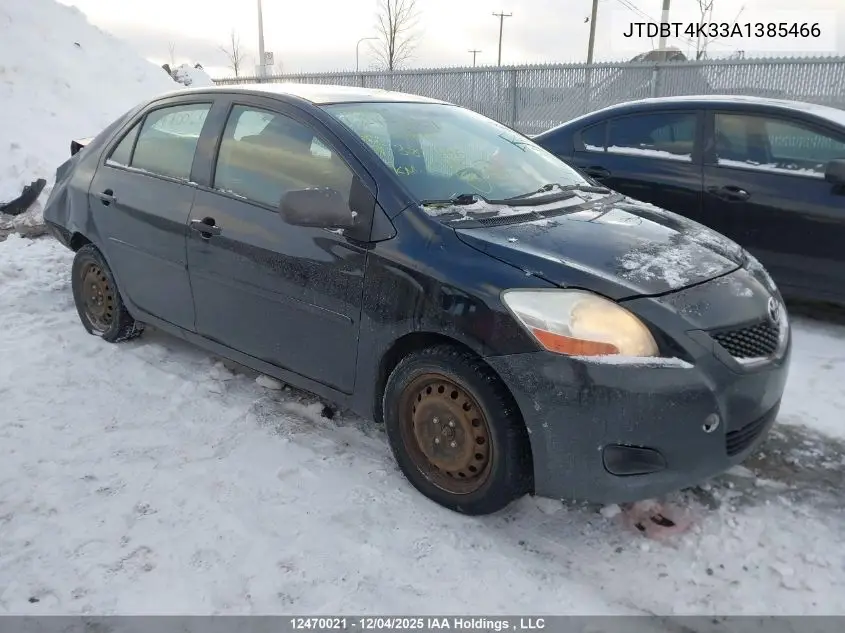 JTDBT4K33A1385466 2010 Toyota Yaris
