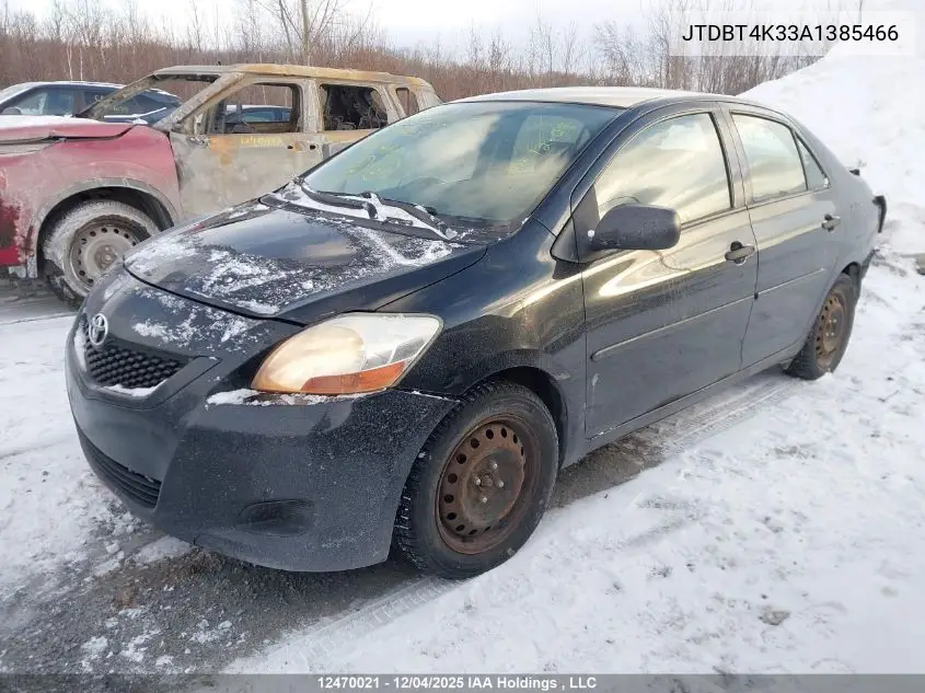 JTDBT4K33A1385466 2010 Toyota Yaris