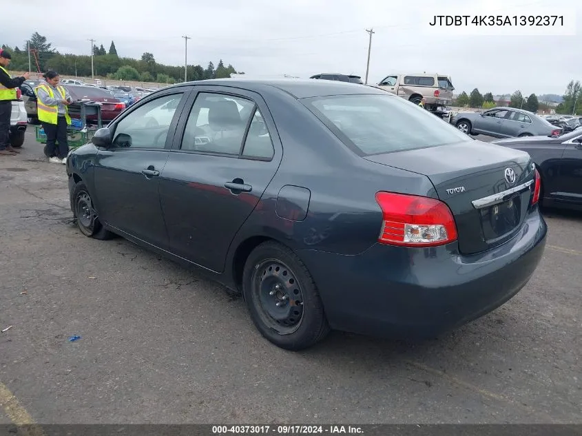 JTDBT4K35A1392371 2010 Toyota Yaris