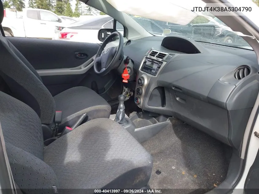 JTDJT4K38A5304790 2010 Toyota Yaris