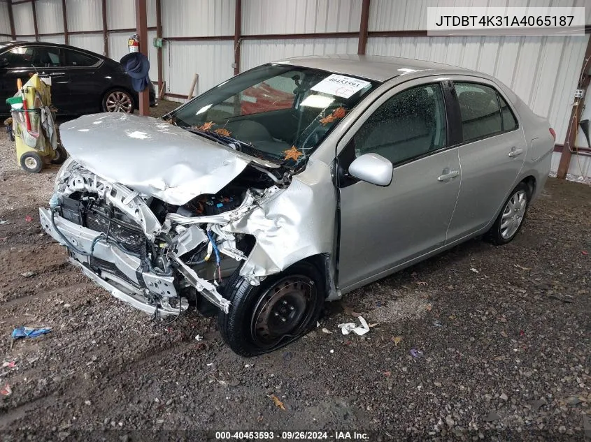 JTDBT4K31A4065187 2010 Toyota Yaris