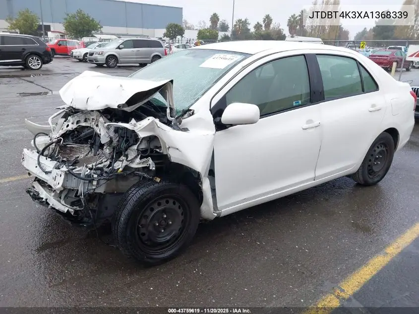 JTDBT4K3XA1368339 2010 Toyota Yaris
