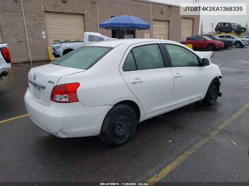 JTDBT4K3XA1368339 2010 Toyota Yaris