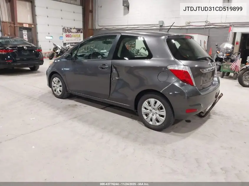 JTDJTUD31CD519899 2012 Toyota Yaris L