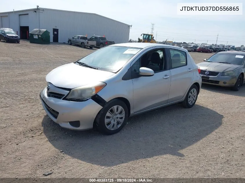 JTDKTUD37DD556865 2013 Toyota Yaris Le