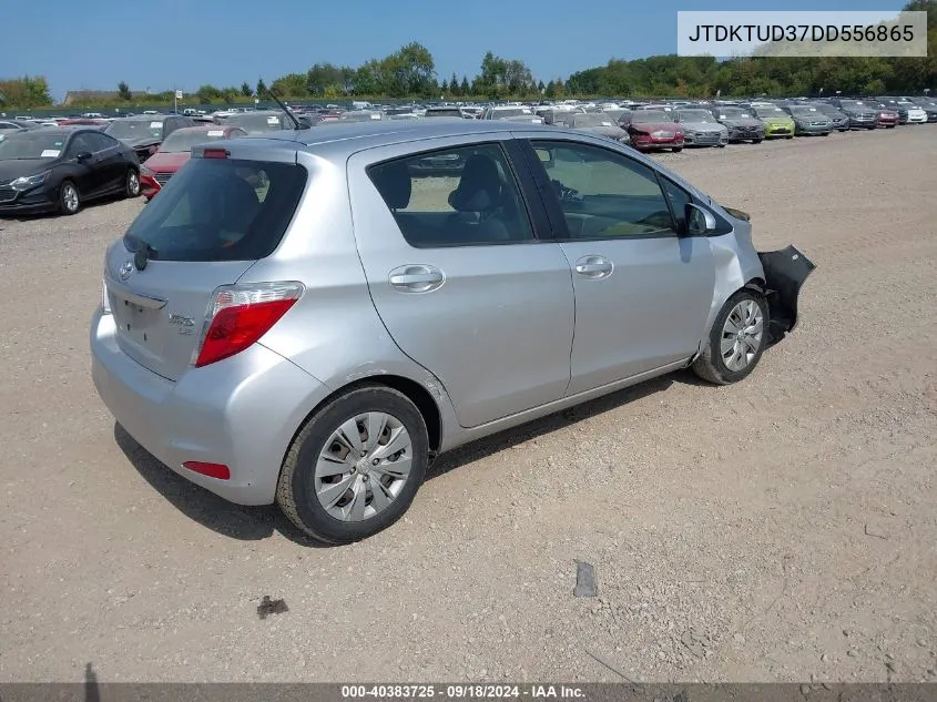 JTDKTUD37DD556865 2013 Toyota Yaris Le