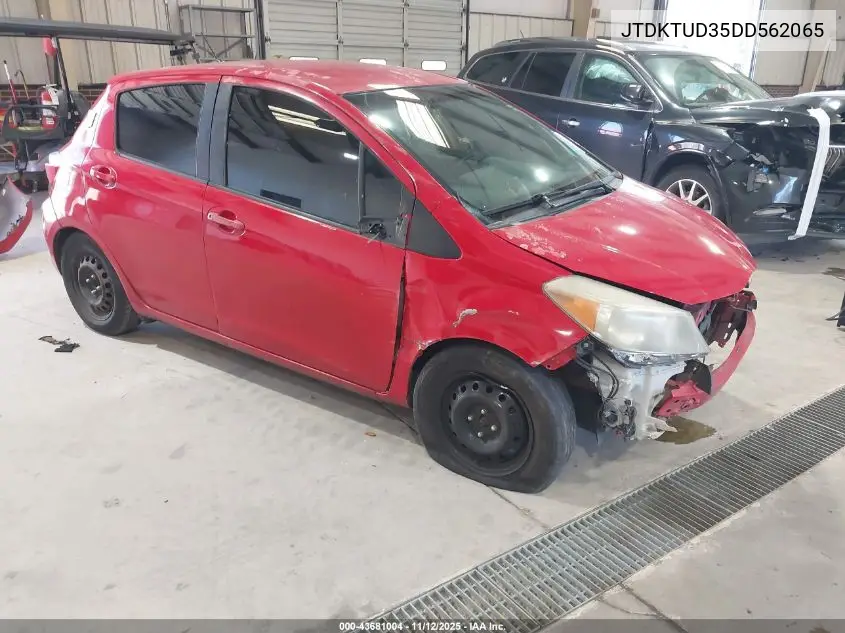 JTDKTUD35DD562065 2013 Toyota Yaris Le