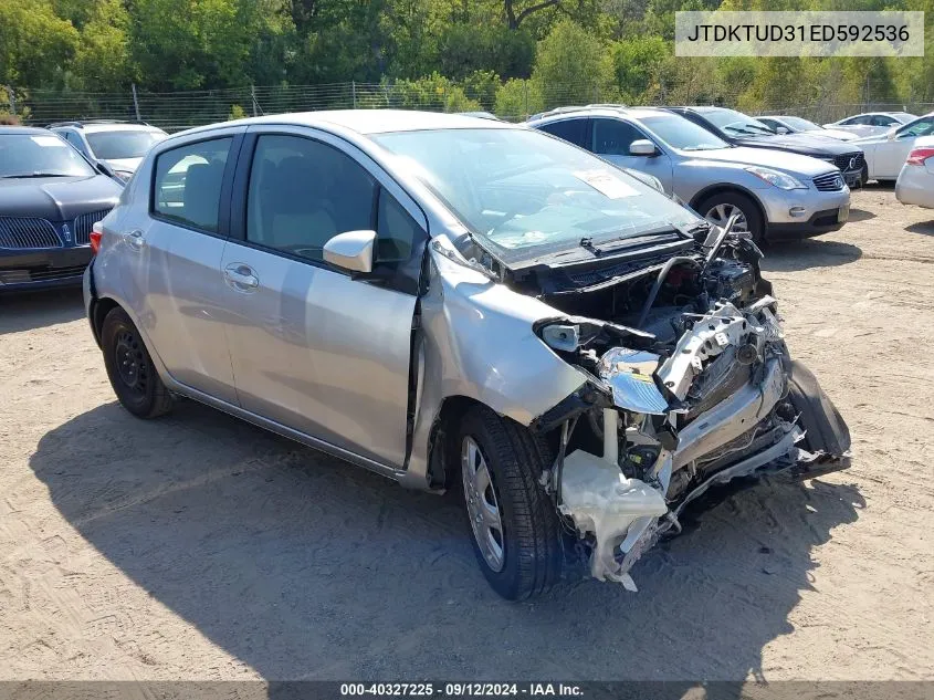 JTDKTUD31ED592536 2014 Toyota Yaris