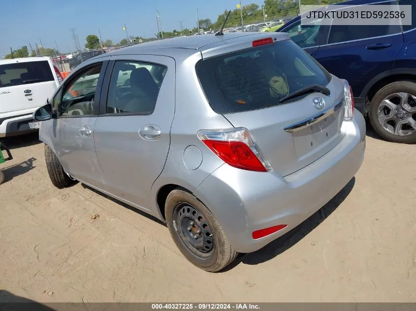 JTDKTUD31ED592536 2014 Toyota Yaris