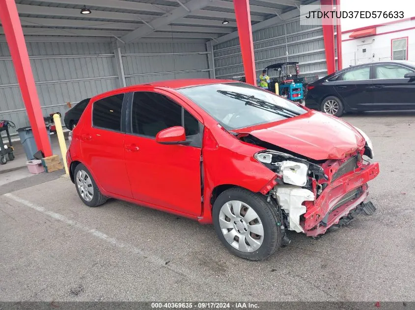 JTDKTUD37ED576633 2014 Toyota Yaris