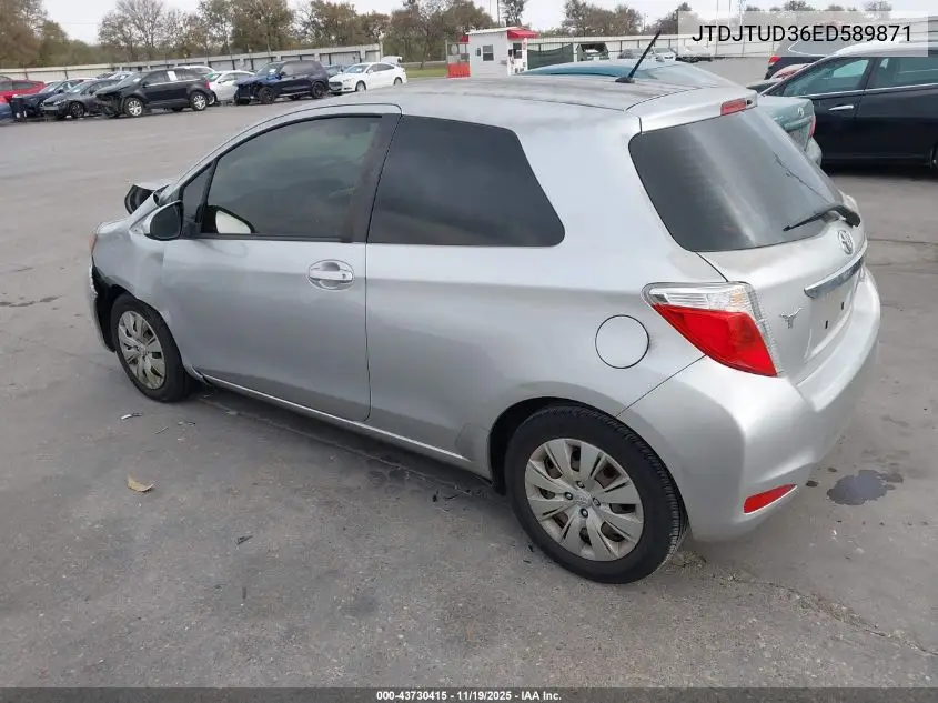 JTDJTUD36ED589871 2014 Toyota Yaris Le (Tmc/Cbu Plant)