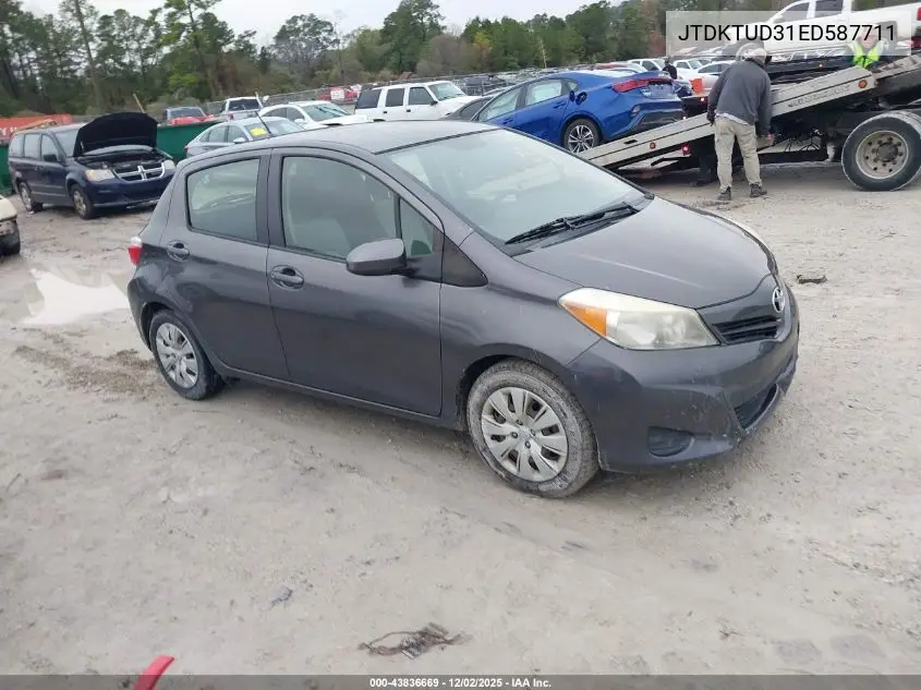 JTDKTUD31ED587711 2014 Toyota Yaris L (Tmc/Cbu Plant)