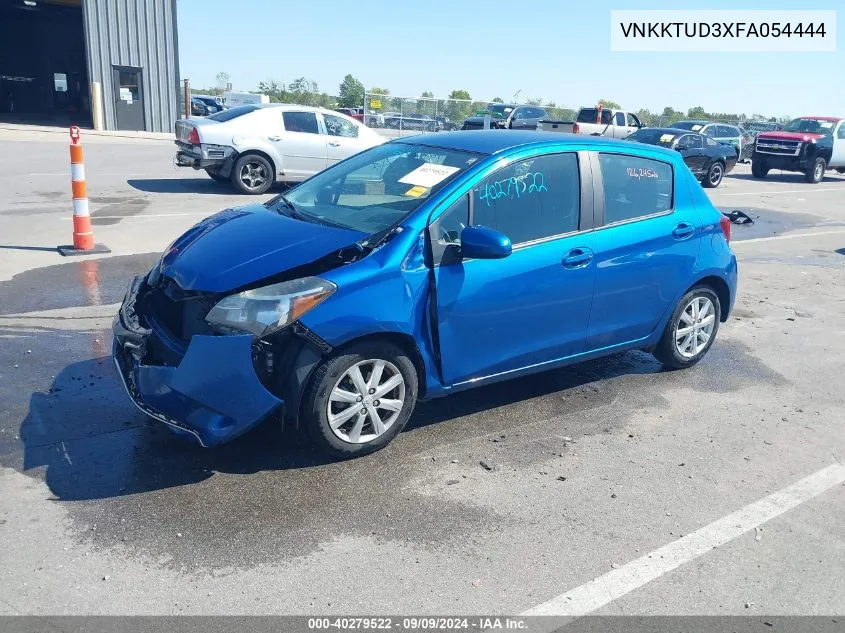 VNKKTUD3XFA054444 2015 Toyota Yaris Le