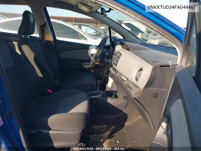 VNKKTUD34FA044461 2015 Toyota Yaris