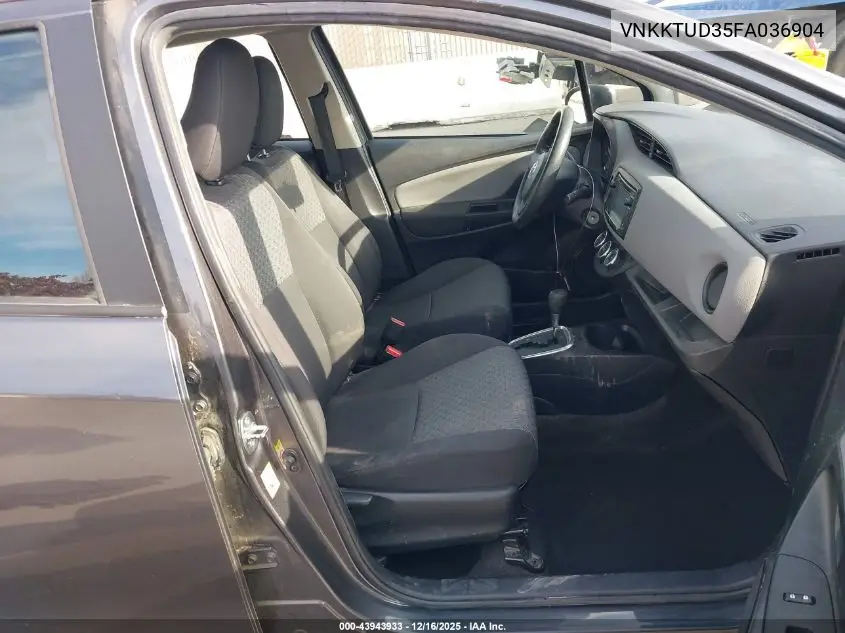 VNKKTUD35FA036904 2015 Toyota Yaris L