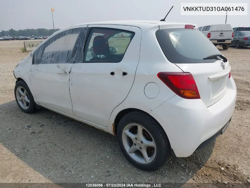 VNKKTUD31GA061476 2016 Toyota Yaris L/Le/Se