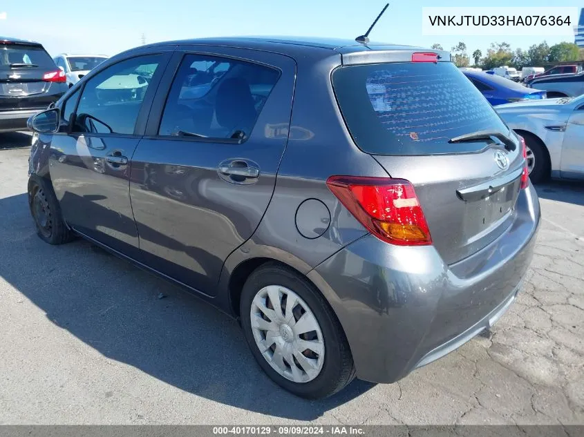 VNKJTUD33HA076364 2017 Toyota Yaris L