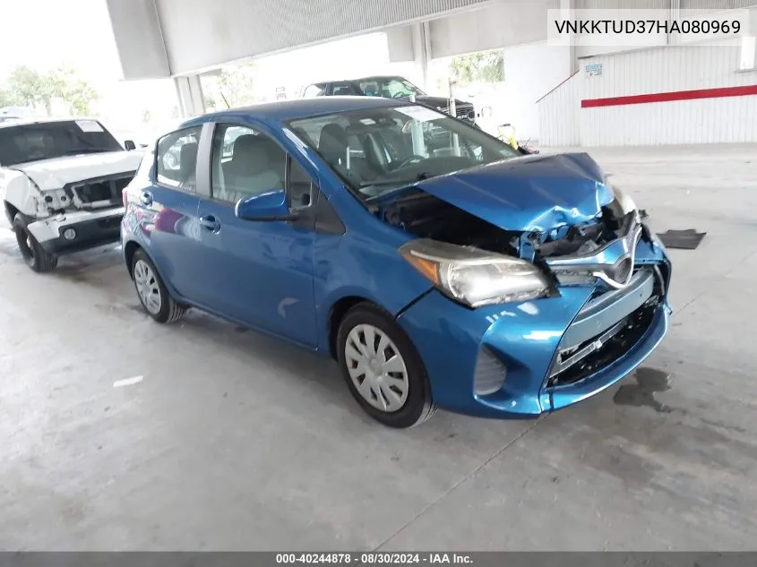 VNKKTUD37HA080969 2017 Toyota Yaris L