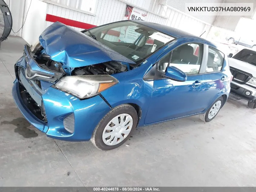 VNKKTUD37HA080969 2017 Toyota Yaris L