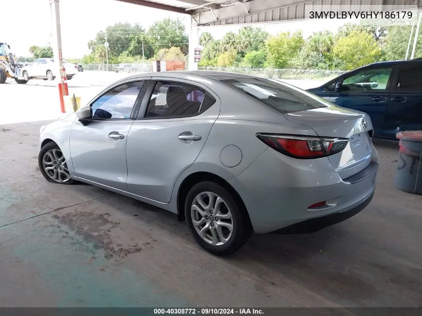 3MYDLBYV6HY186179 2017 Toyota Yaris Ia