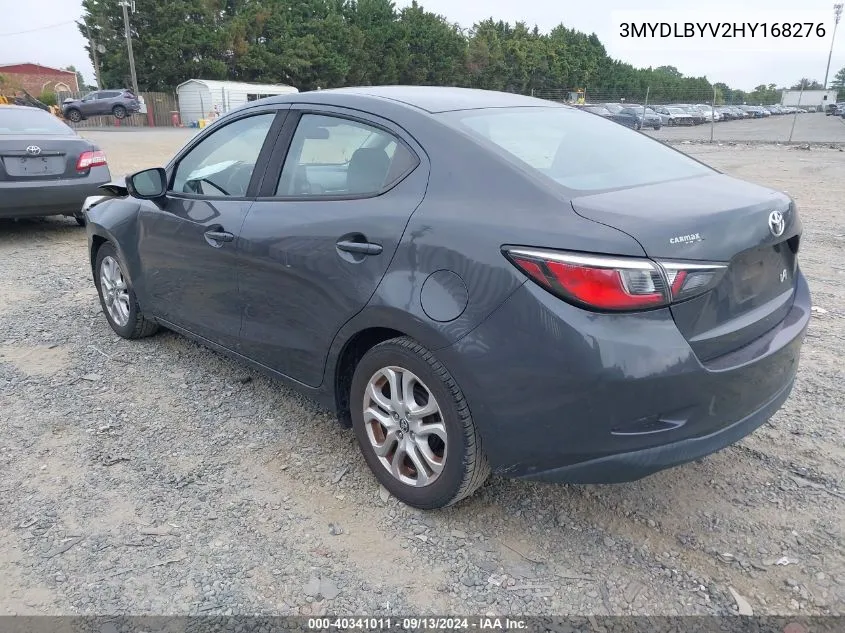 3MYDLBYV2HY168276 2017 Toyota Yaris Ia