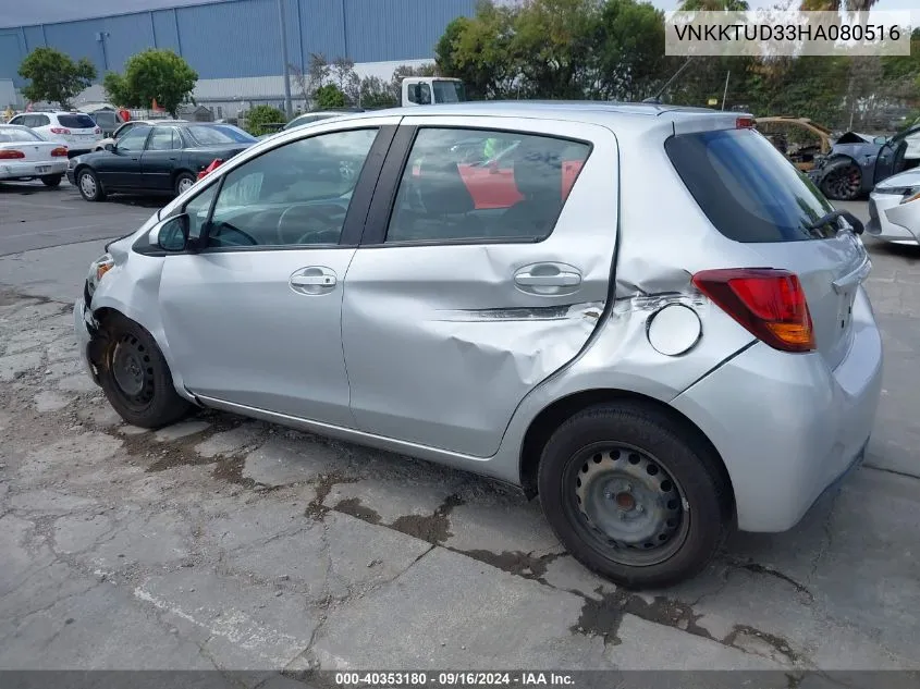 VNKKTUD33HA080516 2017 Toyota Yaris L