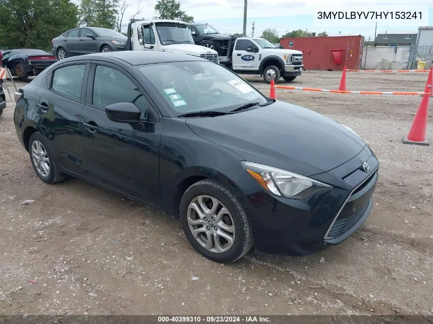 3MYDLBYV7HY153241 2017 Toyota Yaris Ia