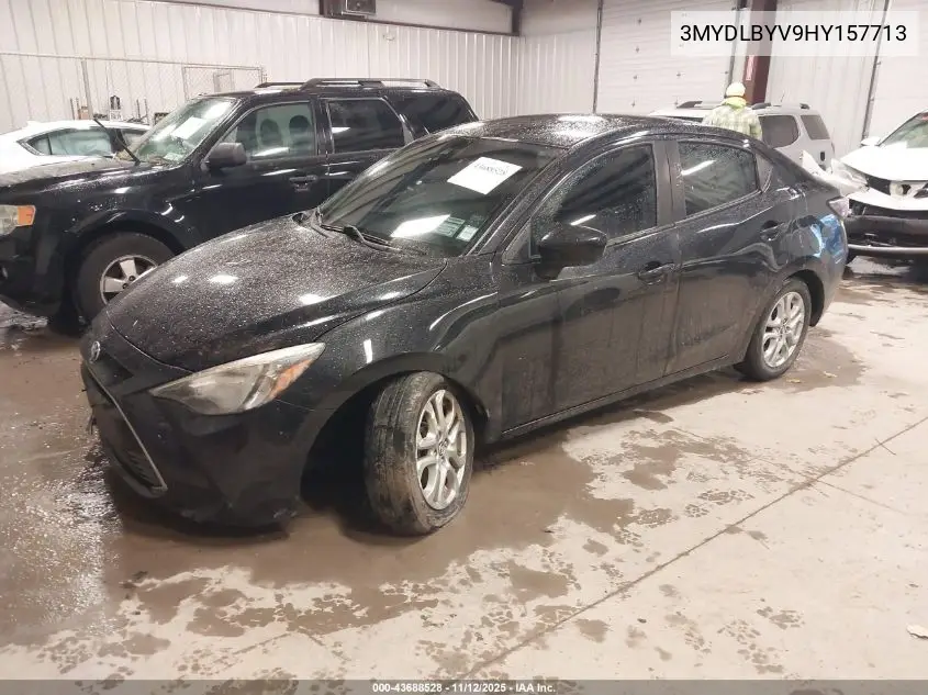 3MYDLBYV9HY157713 2017 Toyota Yaris Ia